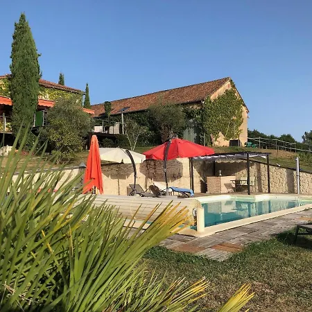 A La Ferme De Pouzatel Proche Bonaguil Appartement